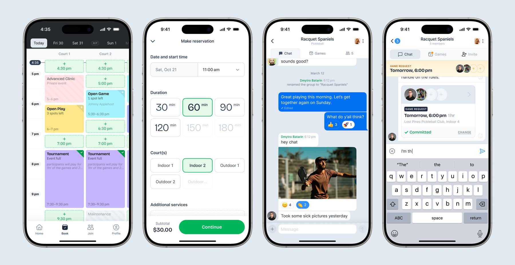 OpenCourt, the game-changing booking software built to fill courts fast, engage your community, and elevate your entire facility.