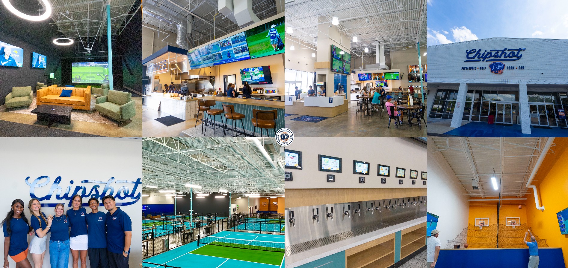 ChipShot combines pickleball, golf simulators, food, leagues, social events, and entertainment into one experience. Clubs investing in programming and community are usually the ones creating stronger long-term retention.