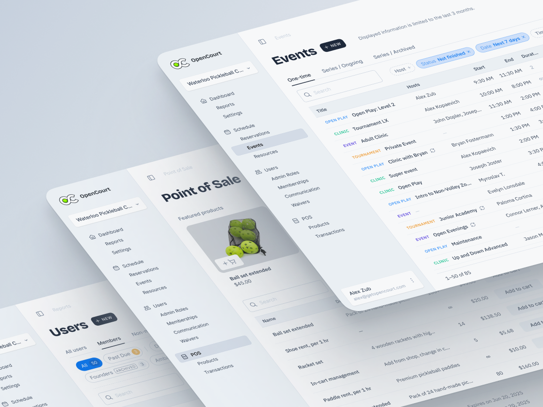 All you need to run your club